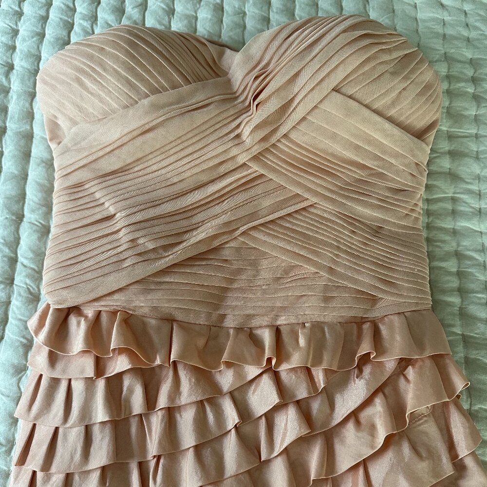 PatBo (Patricia Bonaldi) Mini Dress Strapless, Pink, size 40